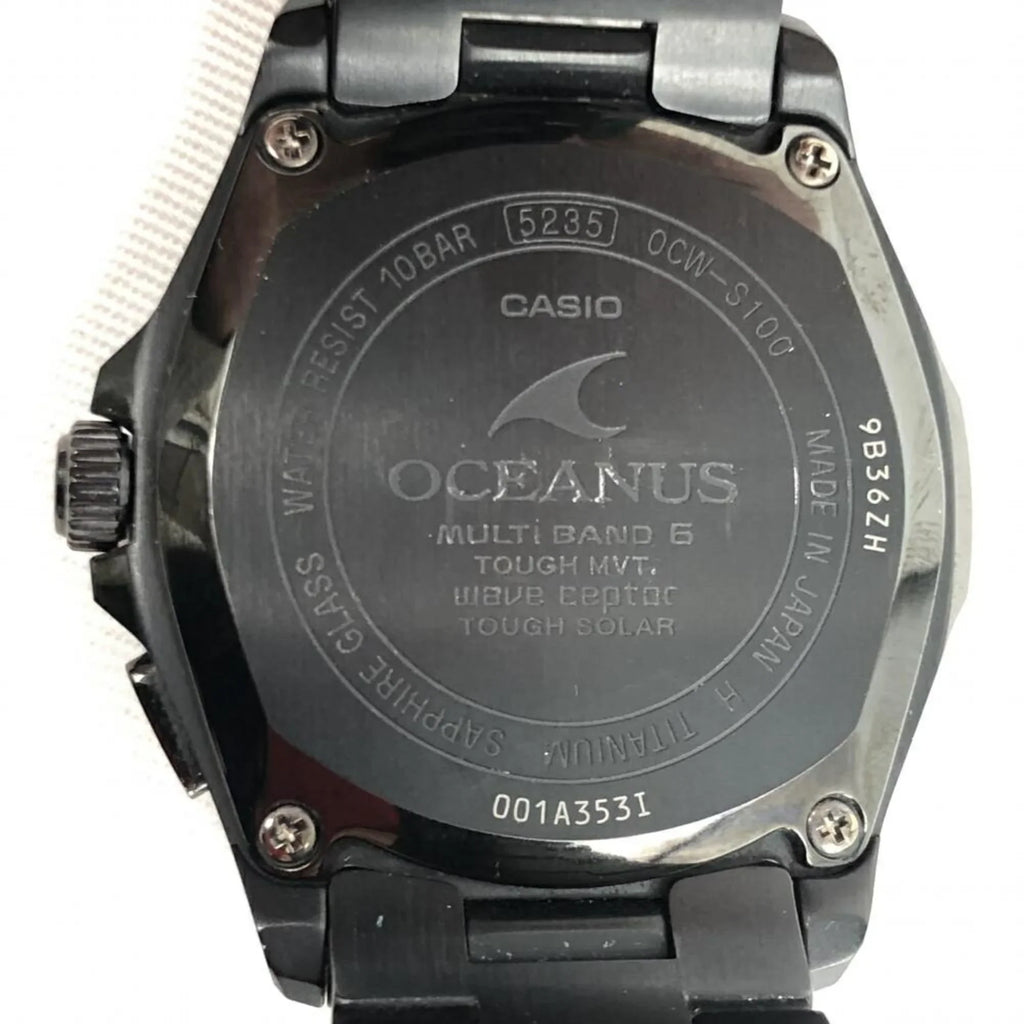 Pre-Owned Solar (Fair) Radio Black -S100B-1AJF Quartz Casio