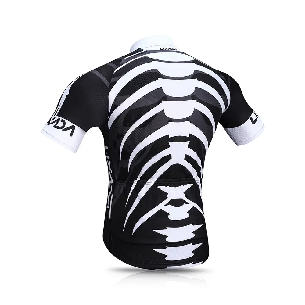 with Dadypet - Bike Mountain Cycling Men's Sleeve Shirt Set Shorts, for Jersey Biking Padded Quick-Drying Cycling Short Ideal