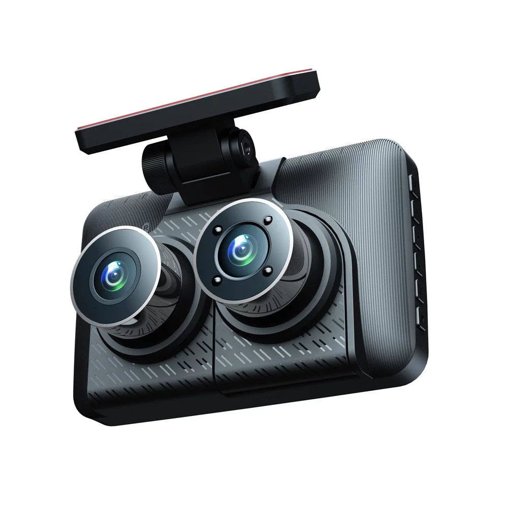Mirror, Wide Safety Clear Camera Cam, ammoon Rearview Recorder, Angle 3 Car Auto Cameras Driving Recorder Car Dash