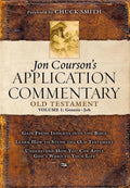 Book (Genesis-Job), Commentary: 1, 01, Jon Volume Commentary: Application Old Application Jon Courson's Courson's (Hardcover) Testament,