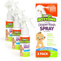 Cream per Rash Over oz, No-Rub of Touch Sensitive Bottoms, Spray 3 Free for Sprays Pack Skin, Boogie Baby by 1.7 Diaper 200 Application Bottle,