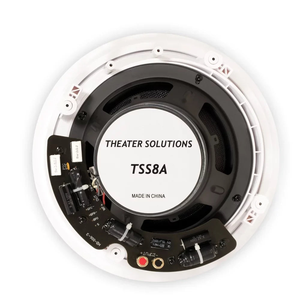 Deluxe Angled In 4 Home Ceiling Set Theater Solutions Theater 4TSS8A TSS8A Speaker 8"