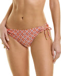 Jon Tunnel String Bottom, Helen , Red womens Hipster Side