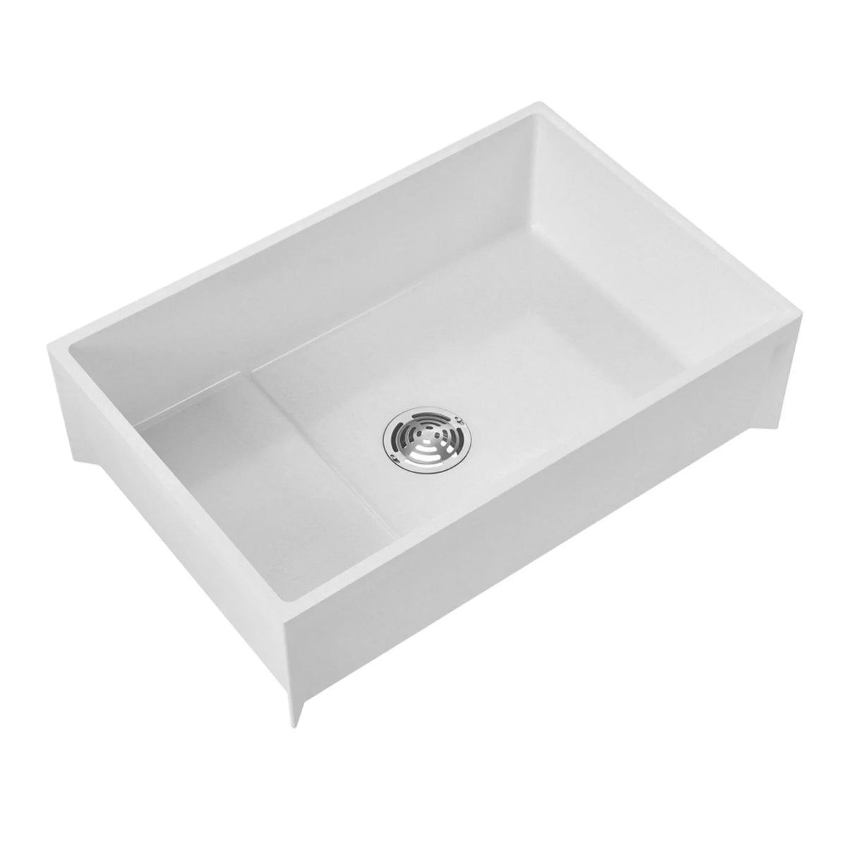 24"W Mop W/ Curbs 36"L Plain Modesto Sink, x
