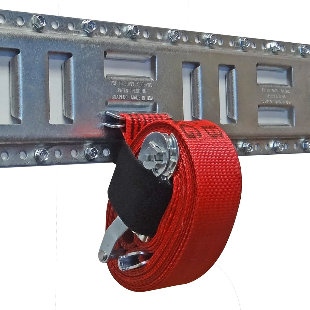 E-Track Fast-Track Galvanized 2-Pack Trailers Horizontal Logistic 32 Tie-Down for Steel - Inch Trucks, Pickups, Vertical,