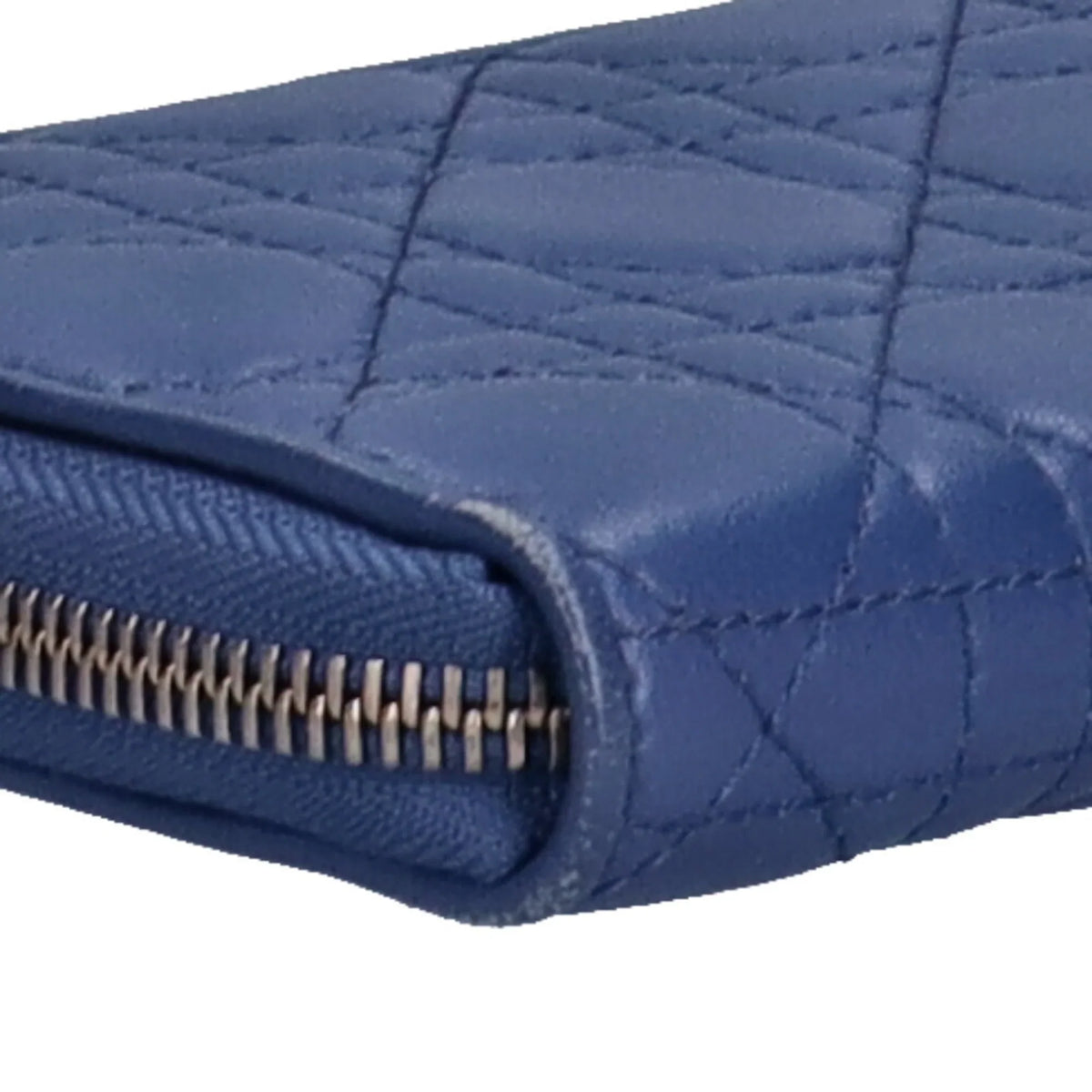Dior Voyageur long (Good) ladies wallet Pre-Owned lambskin lady Christian