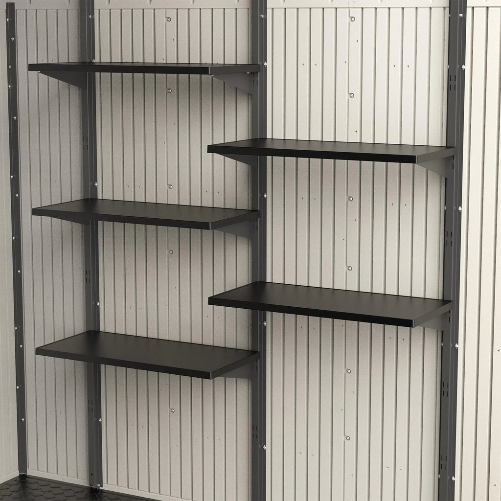 Lifetime Kit 5-Piece Accessory Shed (60447) Accessory 14x30 Shelf