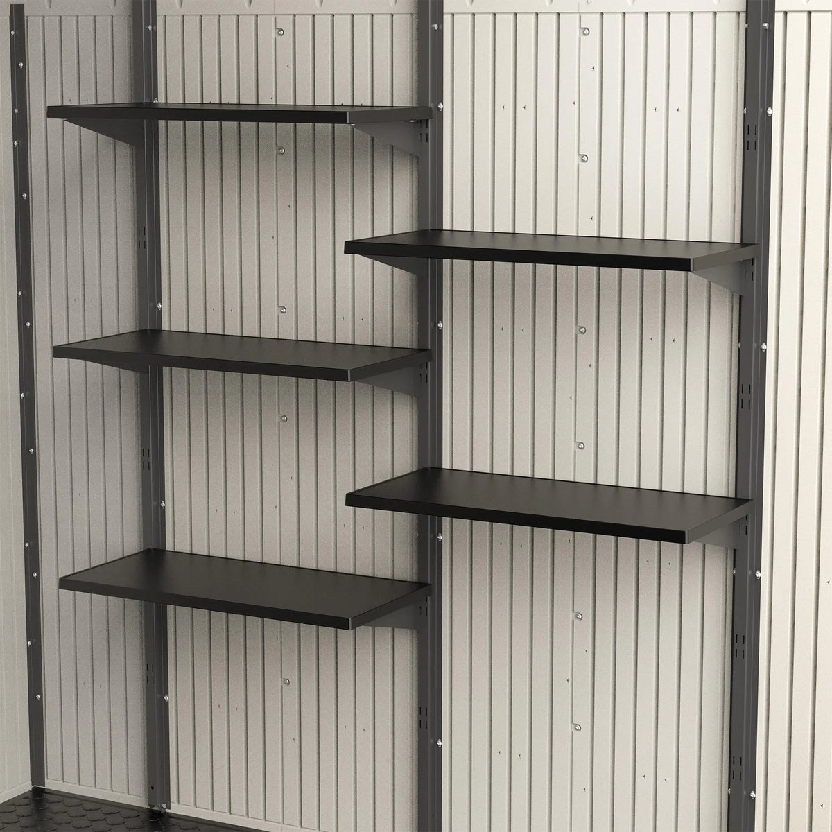 Lifetime Kit 5-Piece Accessory Shed (60447) Accessory 14x30 Shelf