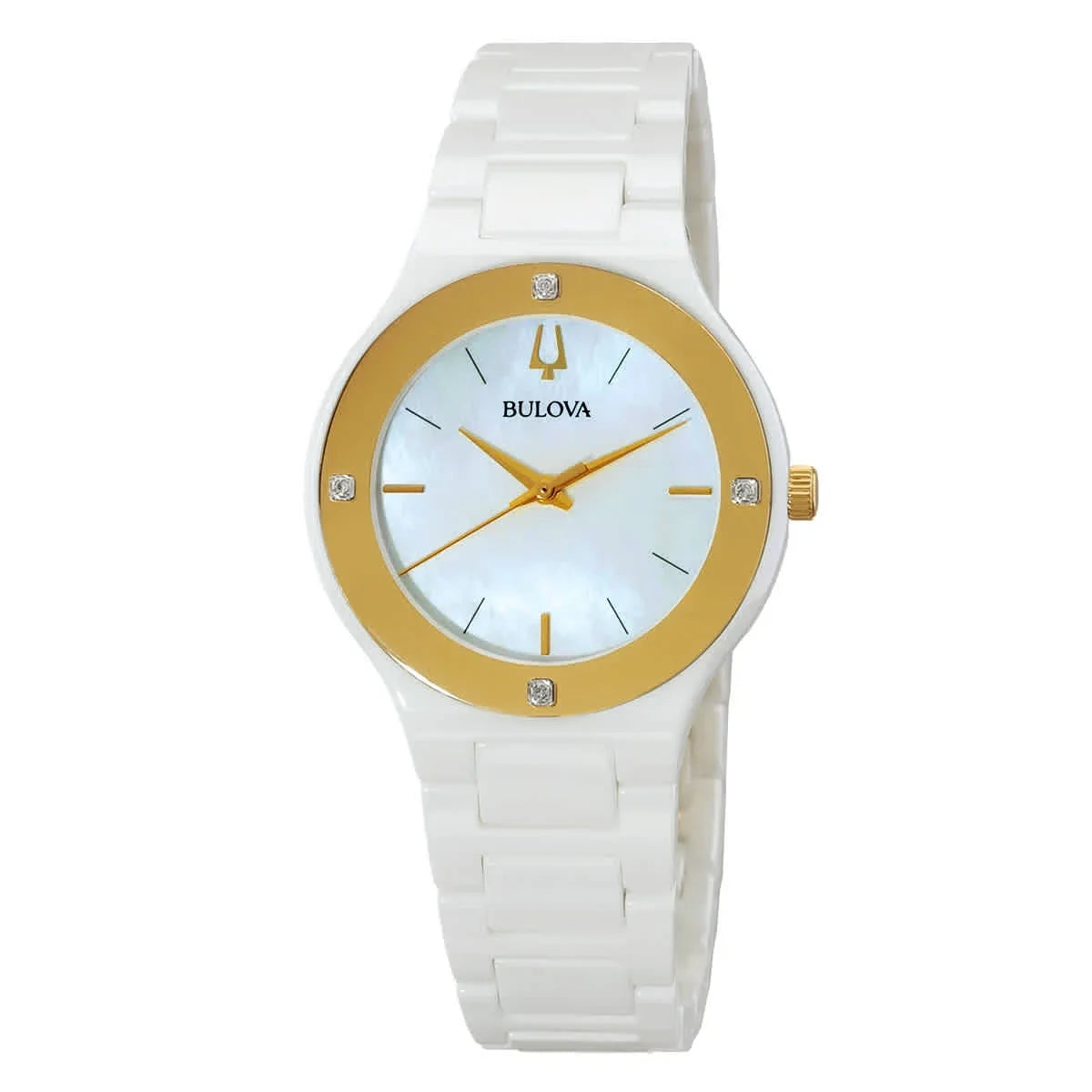 Watch Quartz 98R292 Bulova Millennia Ladies Diamond