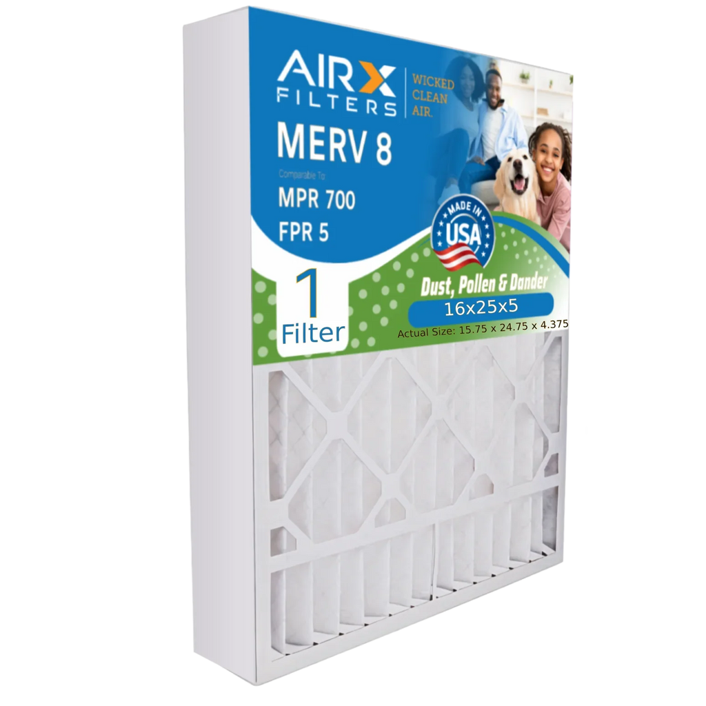 Filter 8 16x25x5 . Filter Furnace 16x25x5 Comparable & 700 1 Filter Premium Honeywell Made to Fits with 5 EXPXXFIL0016 Single by Air FC100A1029