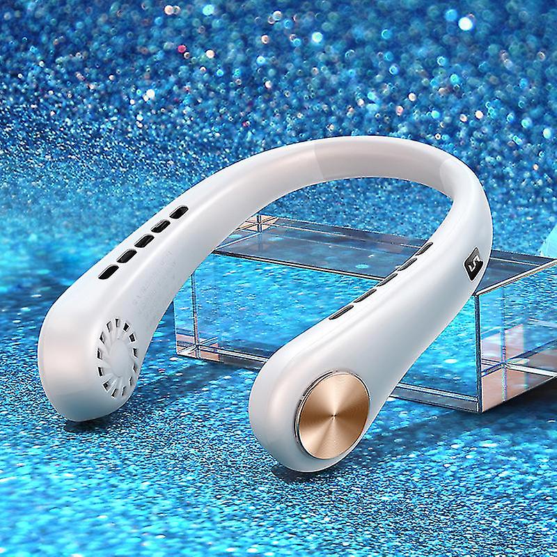 Neckband Cooler Bladeless Cooling Rechargeable Fan Neck Usb