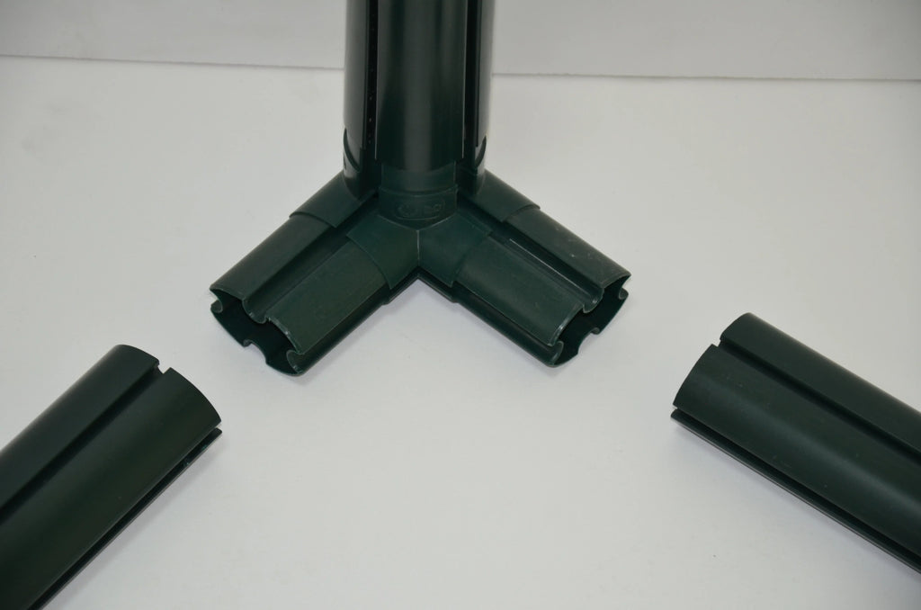 Grand x Clear - Gardener 2 - Greenhouse Canopia Walk-In - 12' Vents 8' Roof with Green Palram