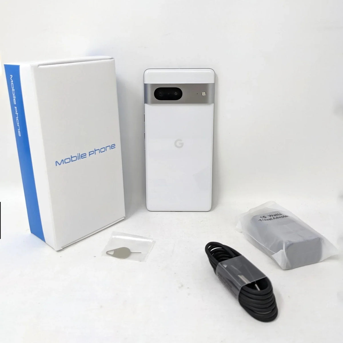 Unlocked GVU6C Snow Pre-Owned (Like Pixel Phone - 6.3" Google 7 Factory 256GB 8GB 50 New)