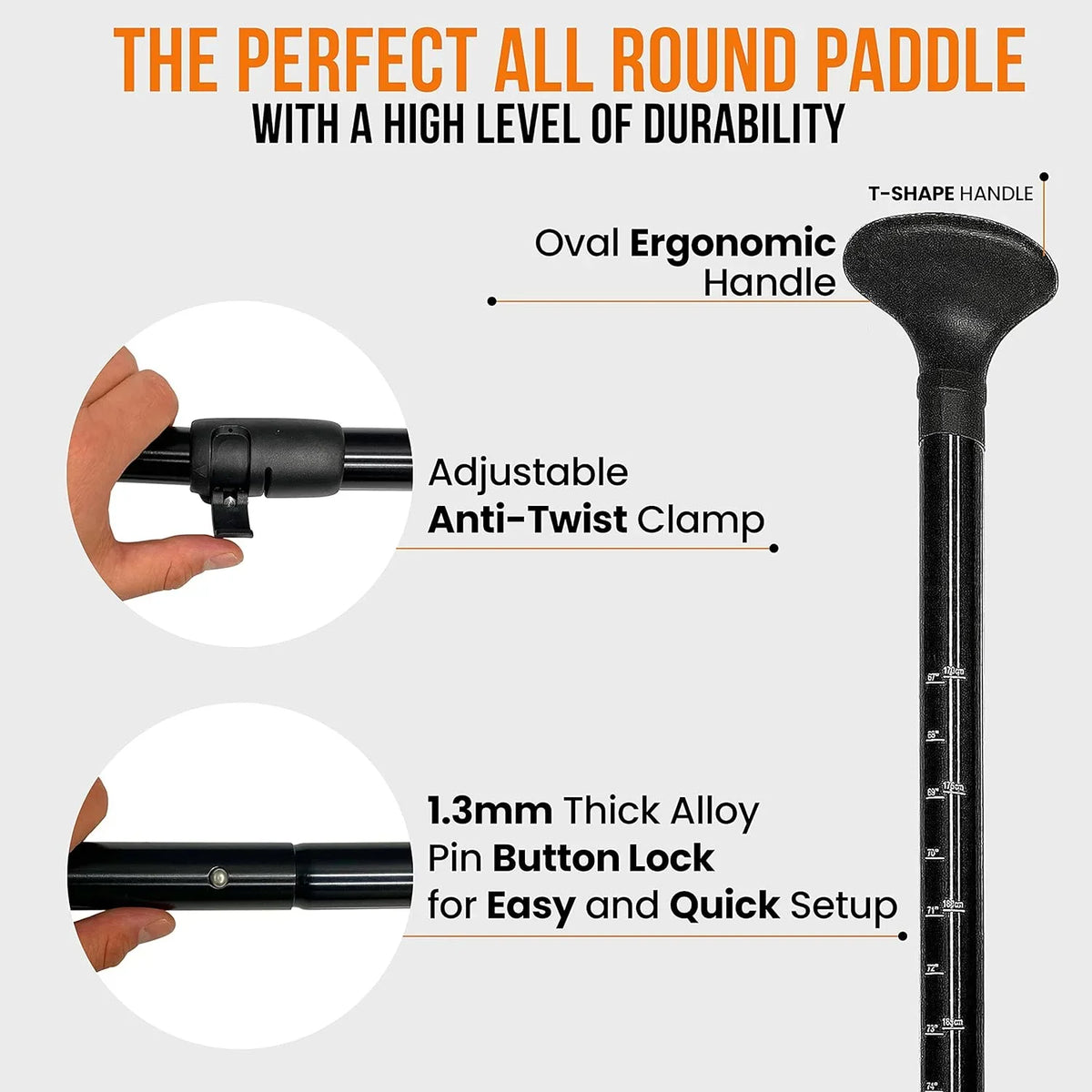 '-Flow Adjusable Paddle Up SLB105 Oar - Paddle-Board Sand For Waer Paddle-Board Waer Sand Up Inflaable Adjusable Paddle -