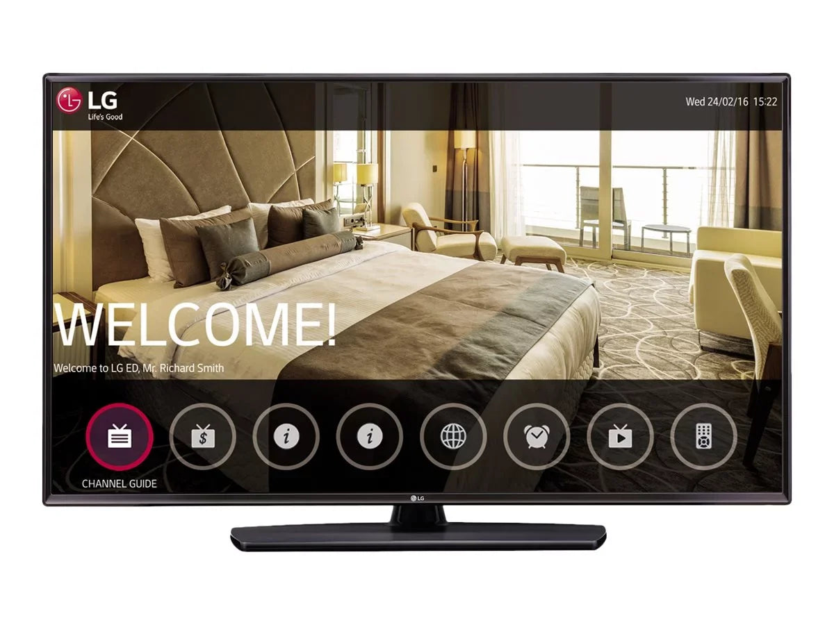 hotel 55LV560H hospitality Pro:Centric x with / - Pro:Idiom Integrated (54.6" Class 1080 viewable) 1080p - 55" - - edge-lit - - black - (Full 1920 Series coffee LV560H )