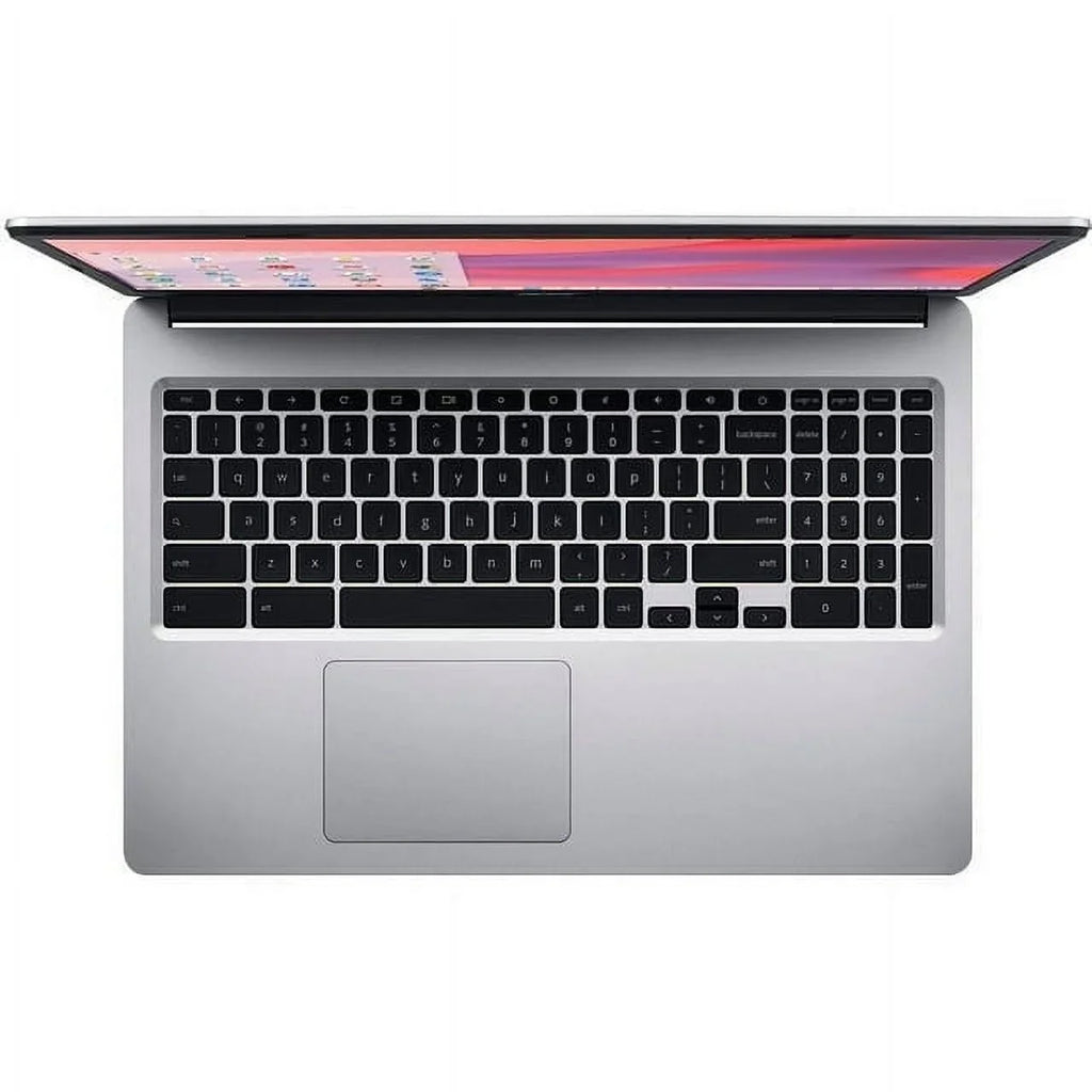 Restored 64GB Display Celeron eMMC, Silver LPDDR4, , Intel N4020, Accessories Chrome 315 4GB Acer Chromebook 15.6" Laptop, Mazepoly +