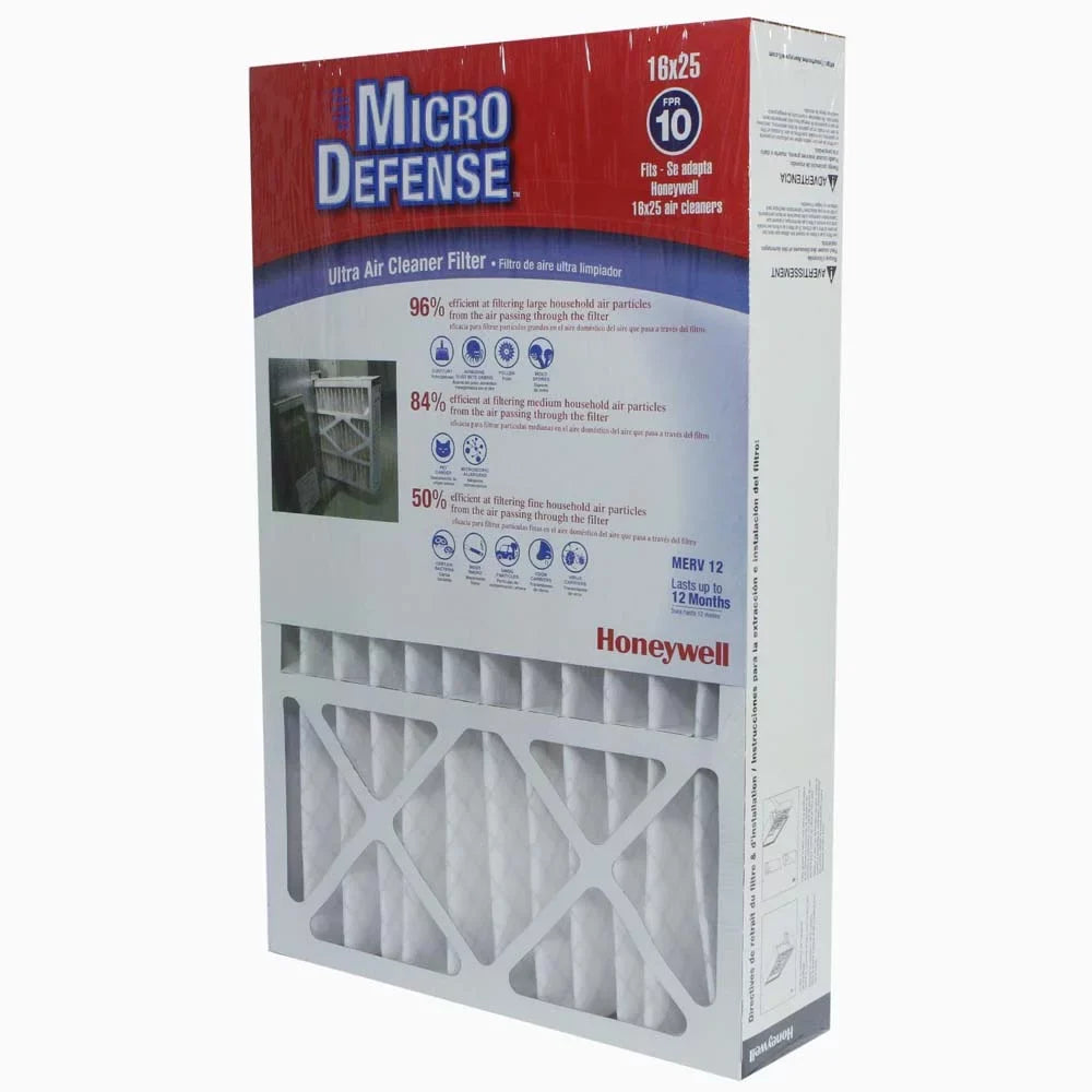 Air Filter, Home Honeywell 12,16x25x4"