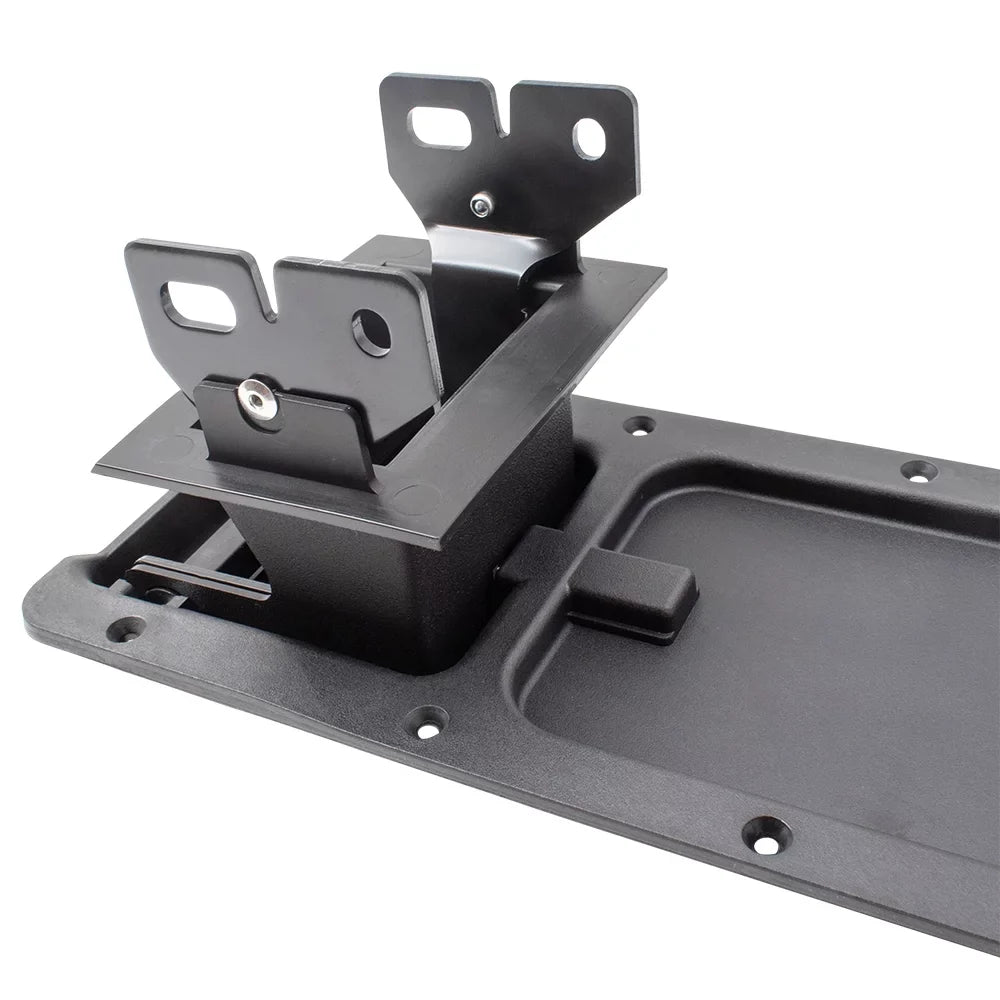 Truck Pickup Hinges Fits with Base 10047A20 Console Center Ranger Repair 04-11 Replacement Kit & Full Armrest Brock Black 3L5Z