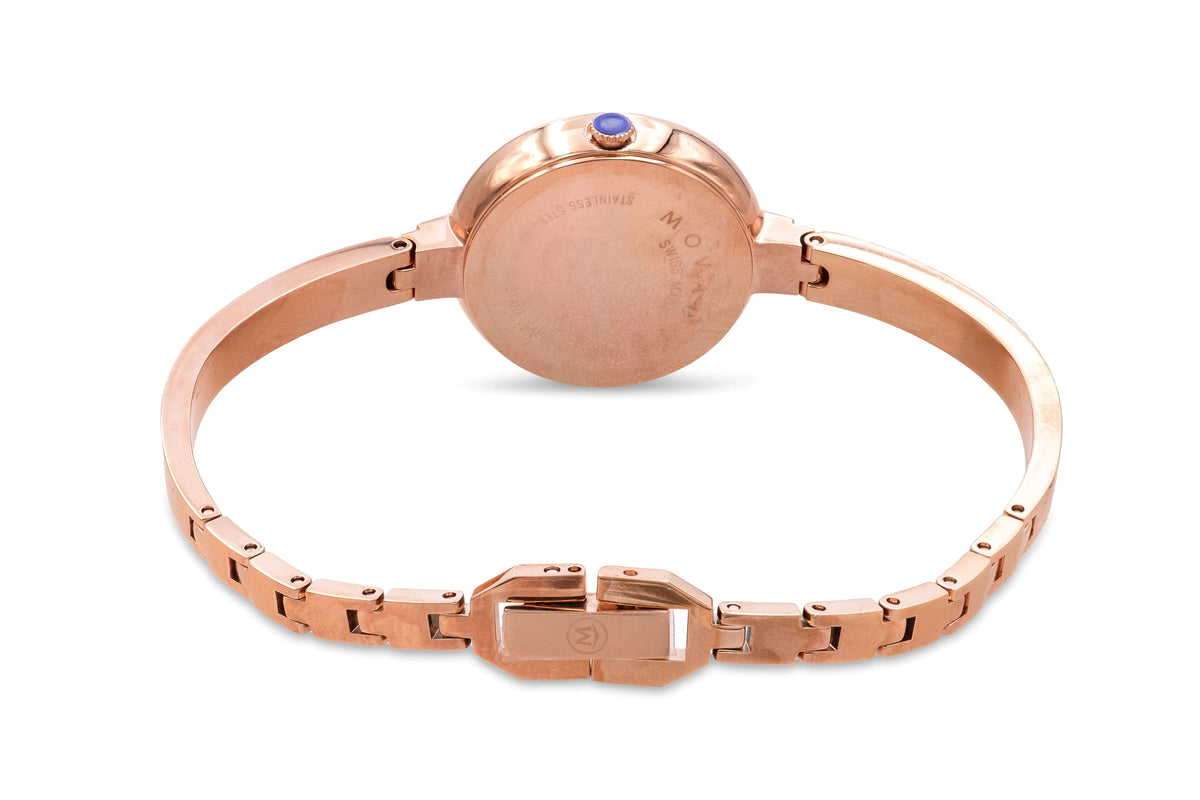 Watch Dial Mother Movado Pearl White 0607082 Bela of Ladies