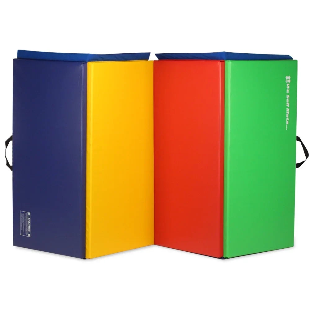 Mat, Multi-Color 4' Personal Mats Exercise x We Sell 8' Fitness Folding