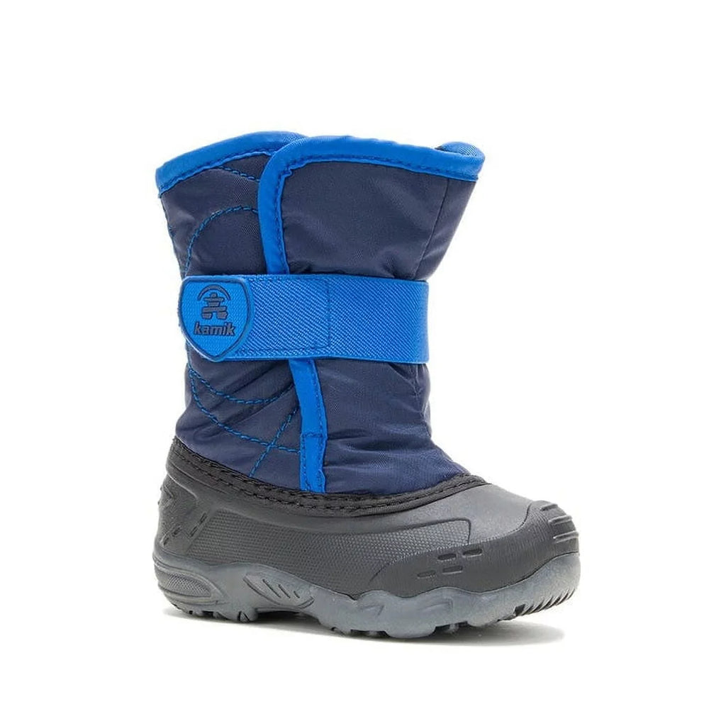The Kamik NF9412-NA2 Navy Unisex - 5 Winter Snowbug Toddlers' Navy Boot