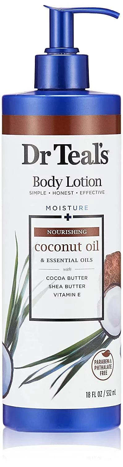 Oil, Plus Coconut Pack Body Nourishing 18 Dr Lotion, Oz, Teals 3 Moisture