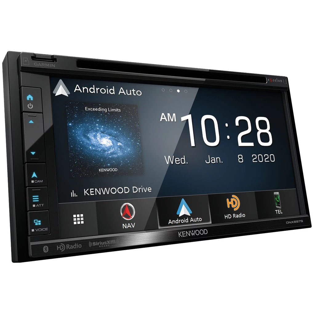 with Camera Kenwood DNX697S License -320LP Plate Rear Receiver Mounting Navigation with Multi-Angle View