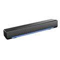 Powerful Laptop Bass Stereo Input Player Surround Computer Box MP3 Bar Speaker Tablet Smartphone Sound Subwoofer Wired 3.5mm Audio V-196 for MP4