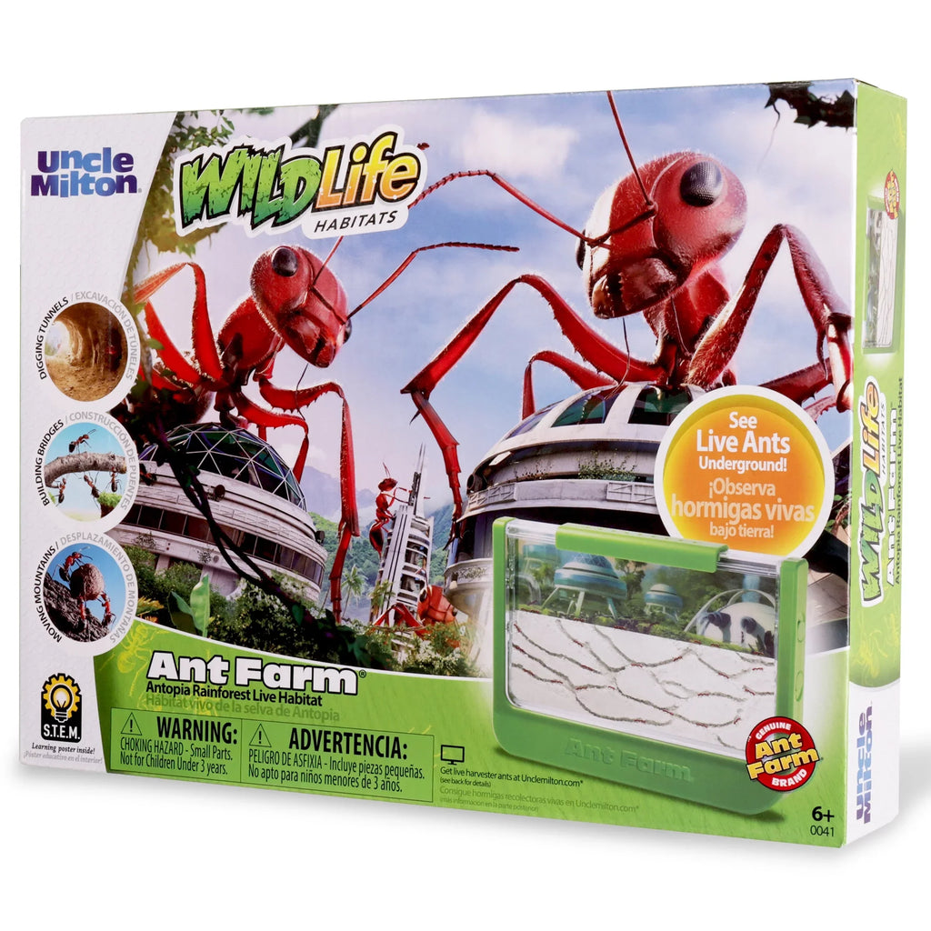 Rainforest Ant - Educational - Farm Uncle Toy Milton - Green Scientific
