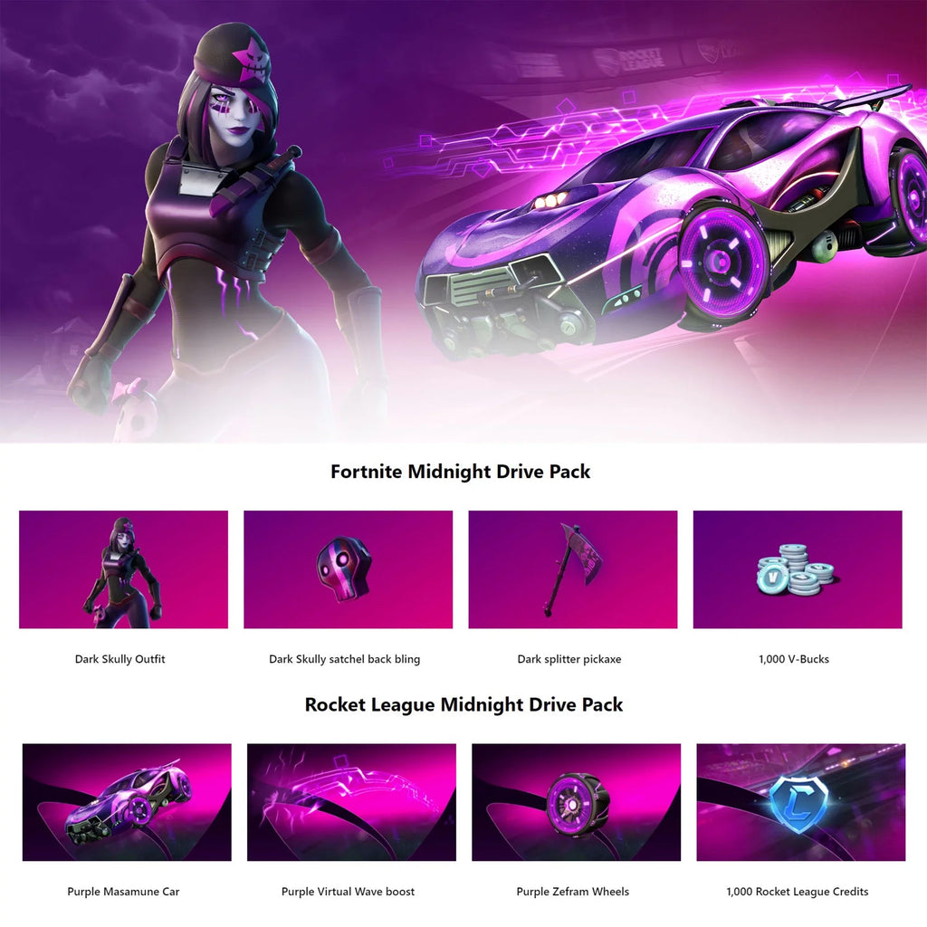 & Bundle Waypoint with S Midnight 2 Rocket Fortnite League Drive Pack Overwatch Pack Xbox Microsoft Series