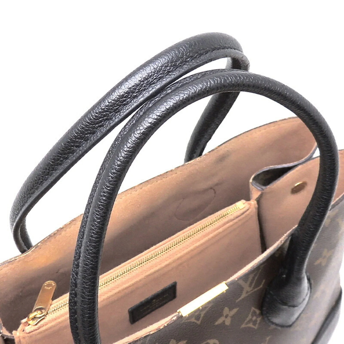 (Good) Handbag Pre-Owned Macassar M41595 Ladies Monogram Flandrin Louis Vuitton Brown