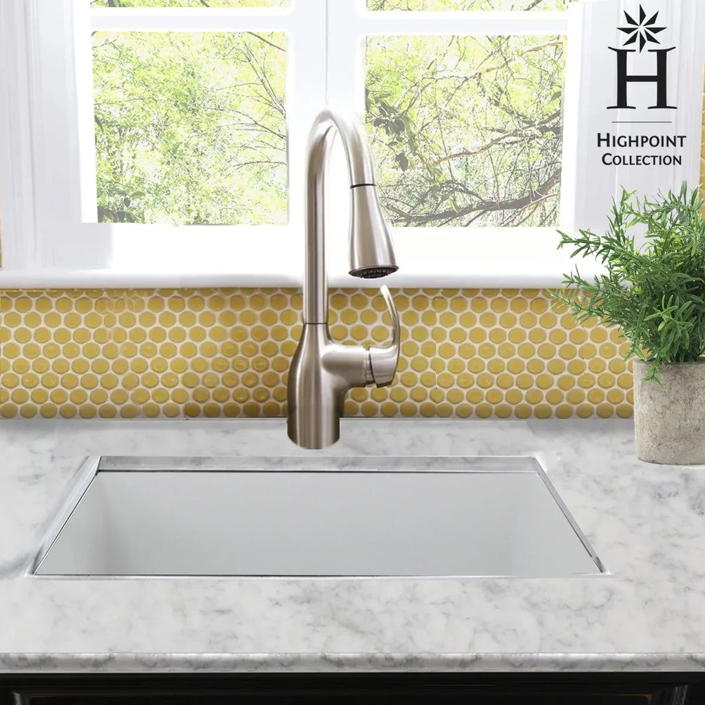 Dualmount Collection Highpoint Kitchen Fireclay Sink