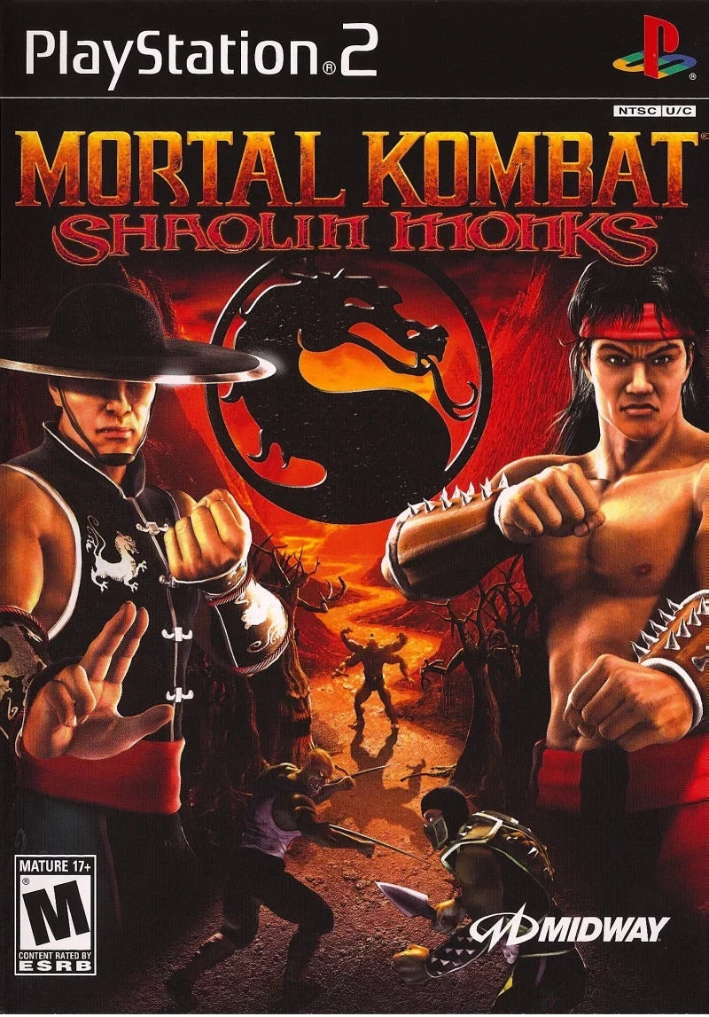 PS2 Mortal Monks Shaolin Kombat: (Used) -