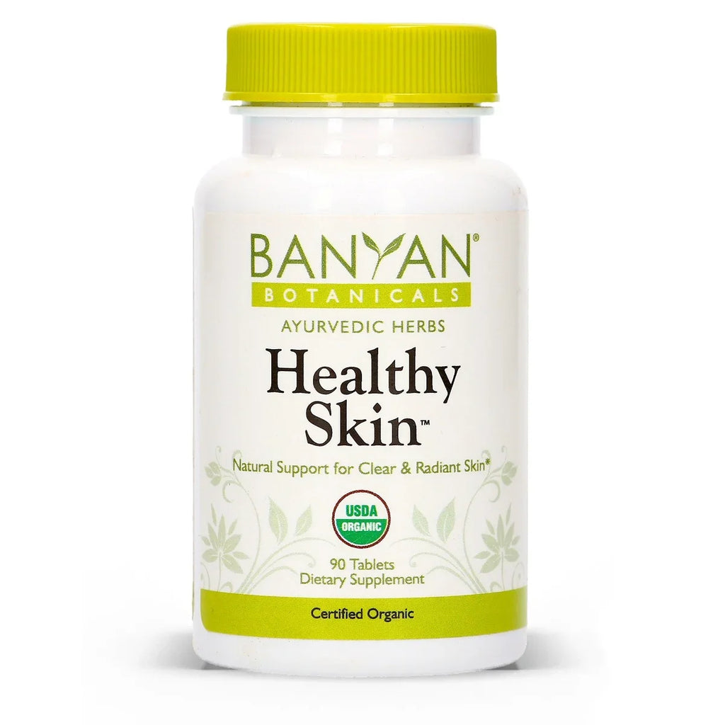 '- Supplement 90 Radiant, Skin Organic Flawless Botanicals for - Certified Tablets Healthy Daily Skin* - Banyan