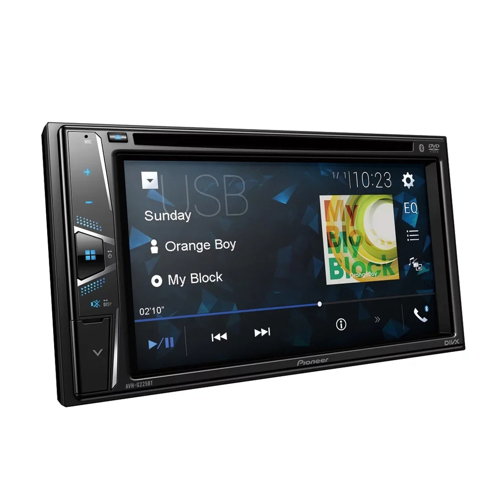 '-G225BT Bluetooth 6.2" Pioneer Receiver Car Touchscreen In-Dash 2- w/