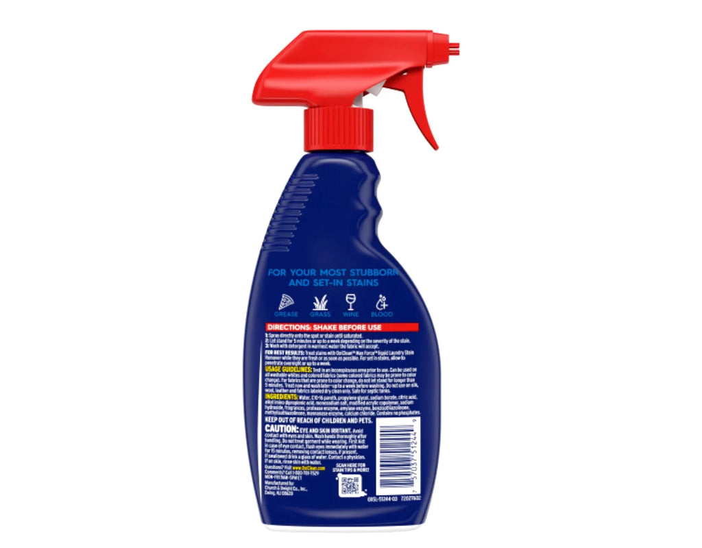 Remover Force OxiClean Laundry oz fl Stain Pack Max Spray, 12 6 of -