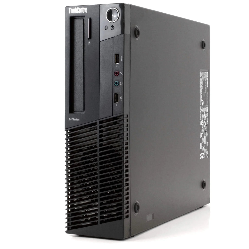 19" M91P Core Computer 250GB (Refurbished: 3.2GHz Win10 Intel Like New) Pro Lenovo i5 8GB Monitor- Pre-Owned WiFi Desktop