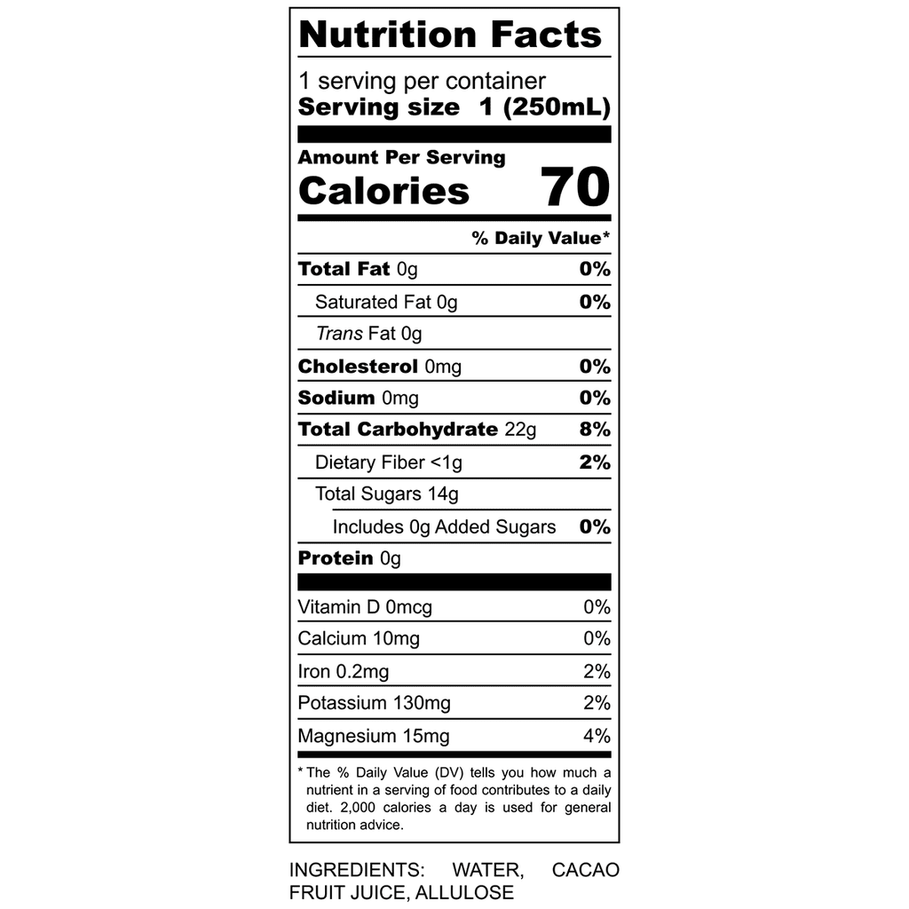 Hydration. 8.4oz Boost 8 | Drink| the Healthy Cacao | Cans | Highest Energy Pack Juice Cocoa Antioxidant Superfruit bevCacao Fruit Electrolytes Improves Natural Pod. of