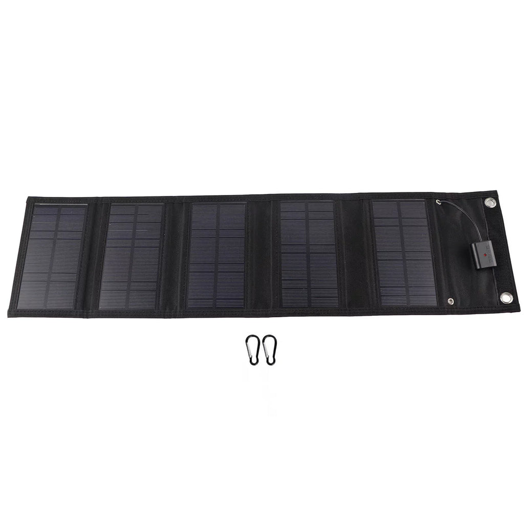 20W Mountaineering Panel Output for Moistureproof Solar Charger Power Foldable Solar