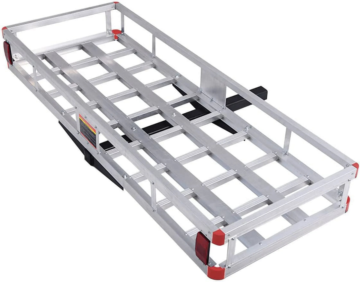 x Cargo 7” Truck, Car, Fits Cargo Trailer Basket 22” Carrier, Hitch Luggage Hitch 2” Rack, Cargo 60” x Vehicle , Capacity for Receiver, 500LBS Carrier Mount Aluminum