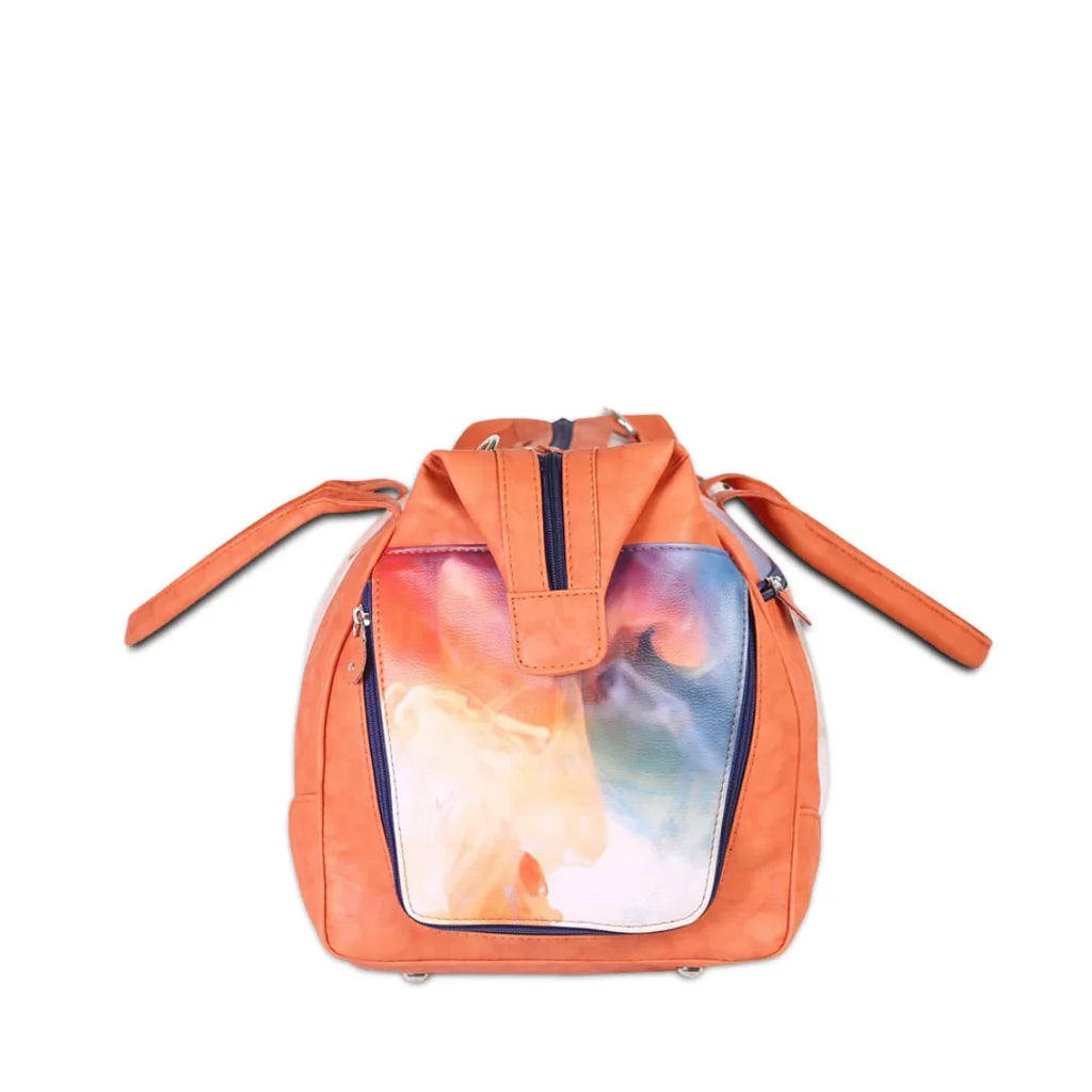 adjustable with Weekender Compartment Large Travel Separate Shoe Wave strap Orange bag Unisex The with