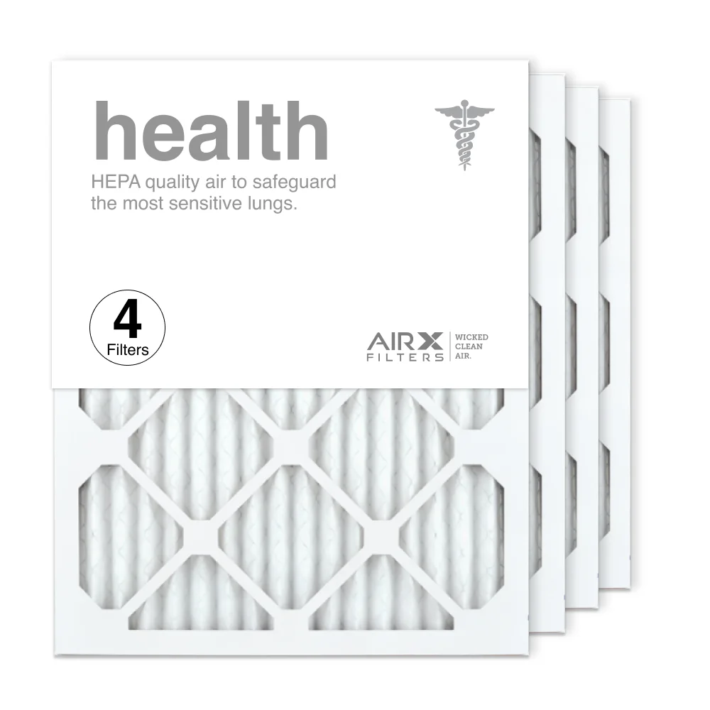 Made 13 Filters Pleated the Filter, Air in Health Air 4-Pack Furnace 16x20x1 AIRx Filter