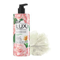 Glowing Paraben, Lux Loofah, Free Extracts, Botanicals Gel, 450 Skin Shower Natural No Ml