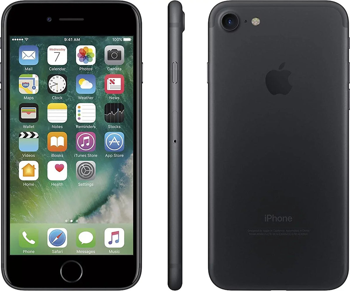 Carrier 7 Unlocked Black (Good) 128GB Pre-Owned - iPhone Apple -