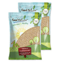 25 Vegan, Pearled — to Raw Food by Barley, Kosher, Pounds Live —