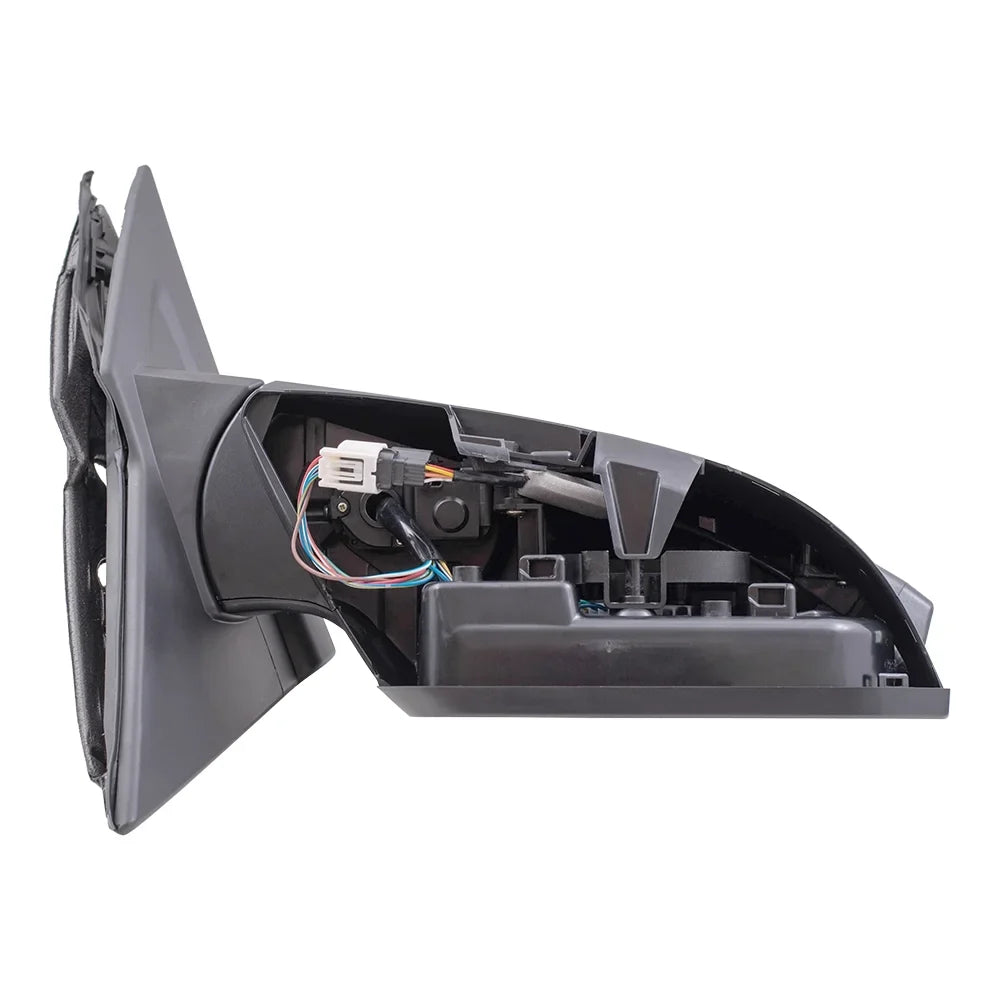 Camera To Passenger With Paint Right Match Aftermarket Heat-Side Brock Without Power Signal View Black Mirror Replacement
