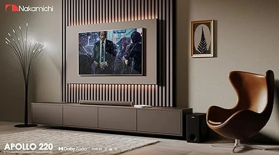220 Nakamichi - Apollo Audio 2.1 Dolby Open Box