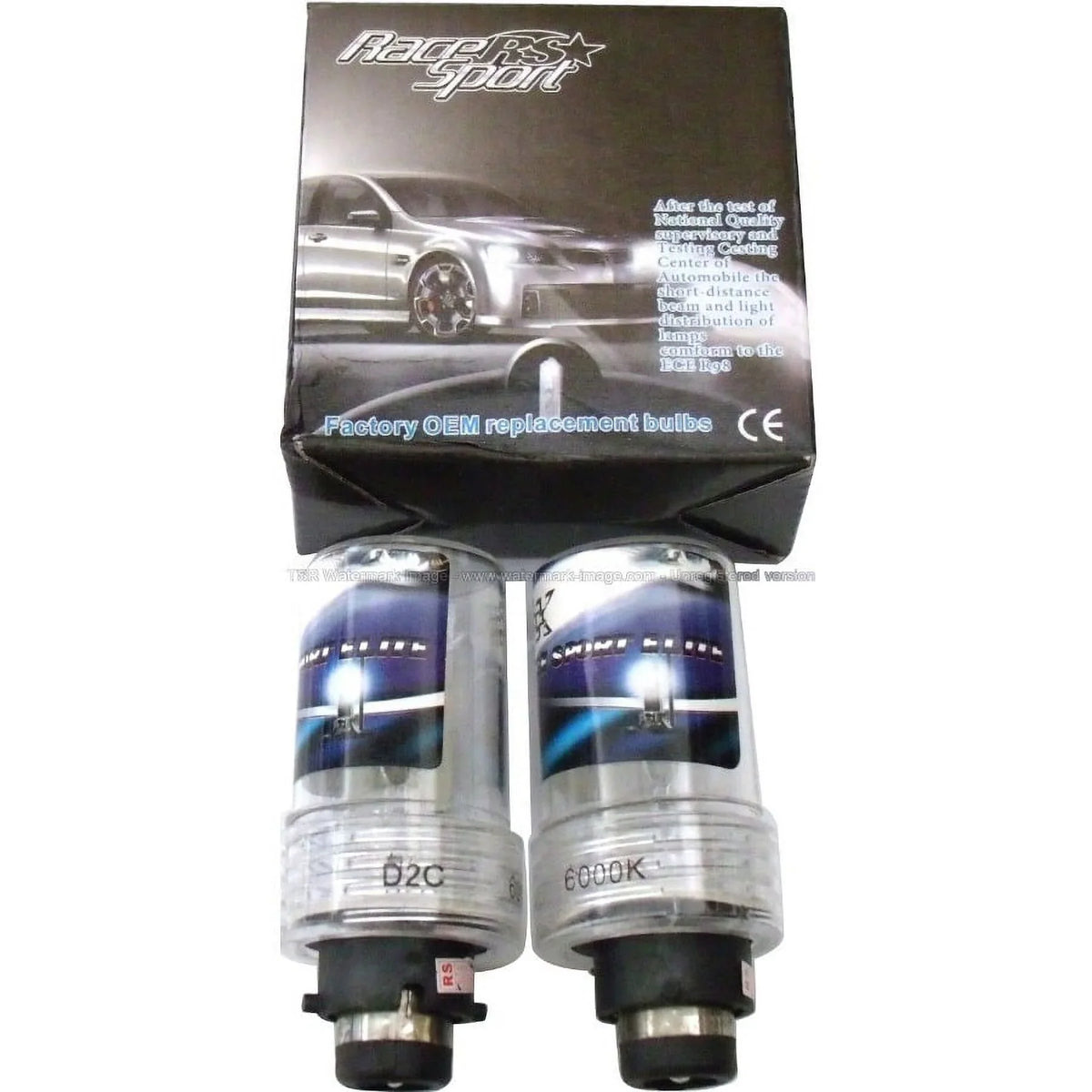 D4-6K-- Replacement Pair Sport Bulb, Race
