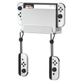Shelf Metal Nintendo Near Wall Wall Mount Joy -White Switch , Con Behind with Switch for and Store Switch or Safely Mount Stand Console Kit Accessories Hanger,