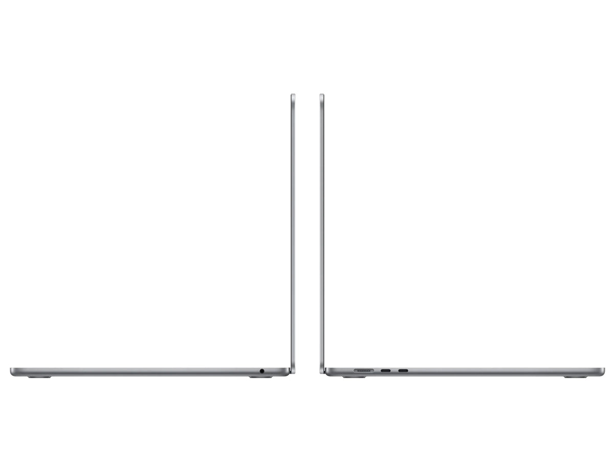 Air Pre-Owned , Laptop 256GB Apple and MacBook Chip 10-core Space 8-core 15-Inch with - (Open M2 Gray 8GB , Box)